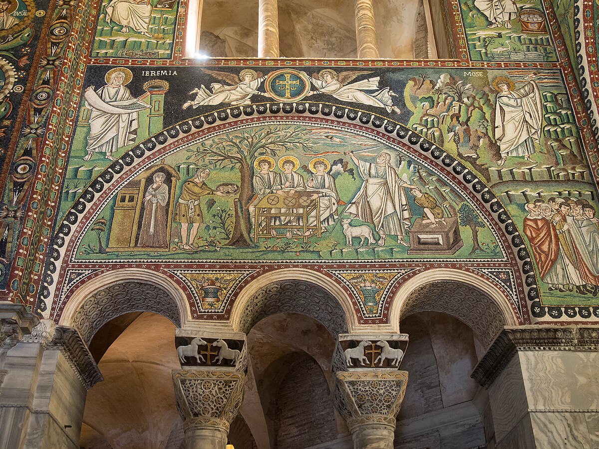Justinian Mosaic, San Vitale