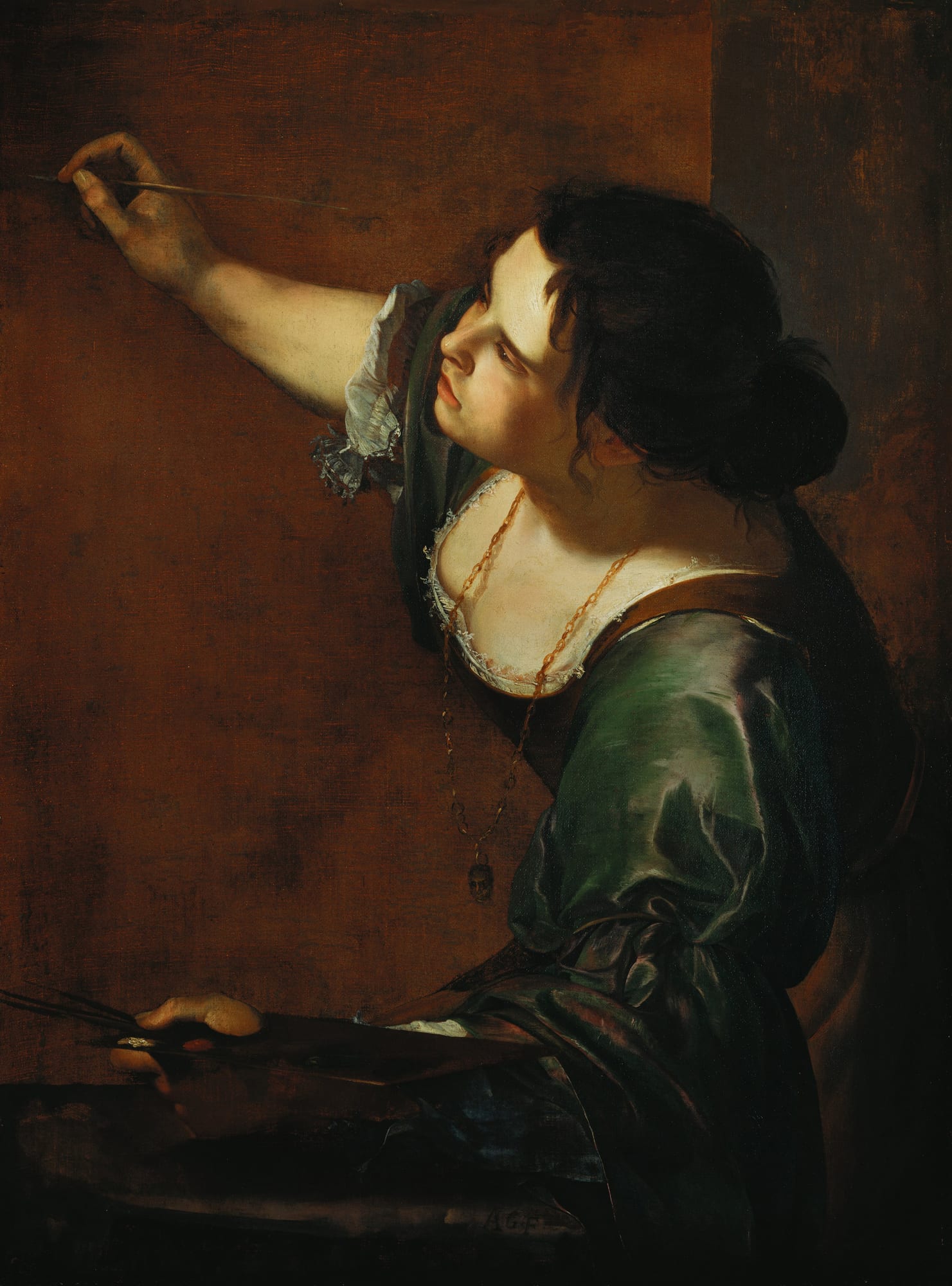 Self-Portrait as the Allegory of Painting
