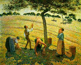 Apple Picking at Éragny