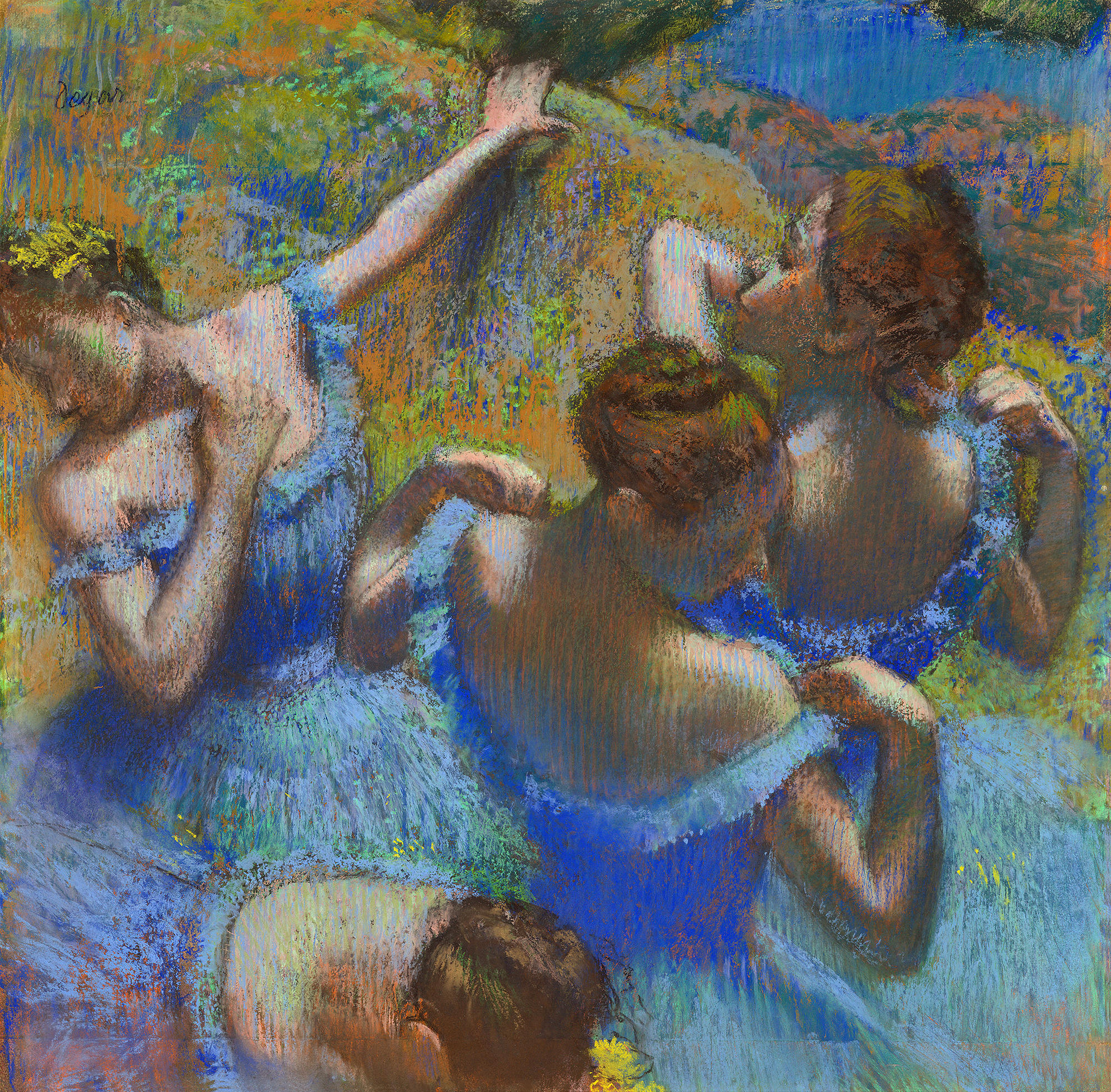 Blue Dancers