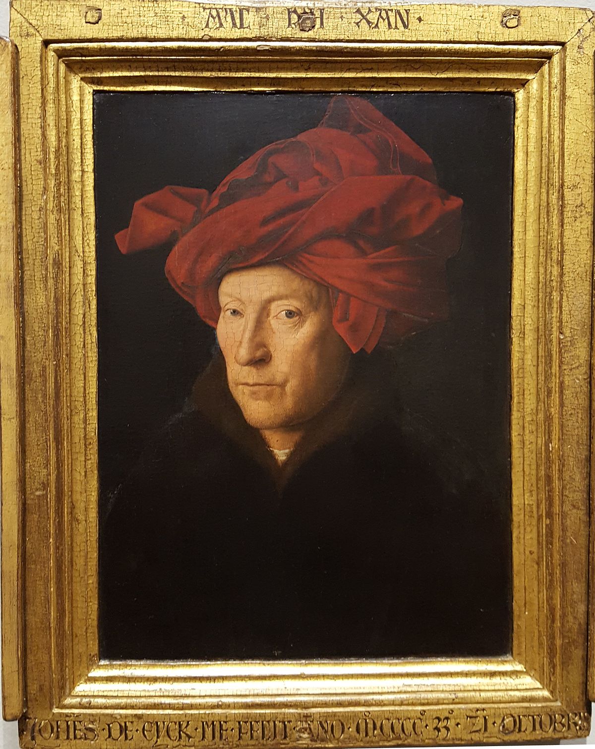 Man in a Red Turban